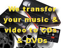 Video Transfer Service at Songbird DJ Service